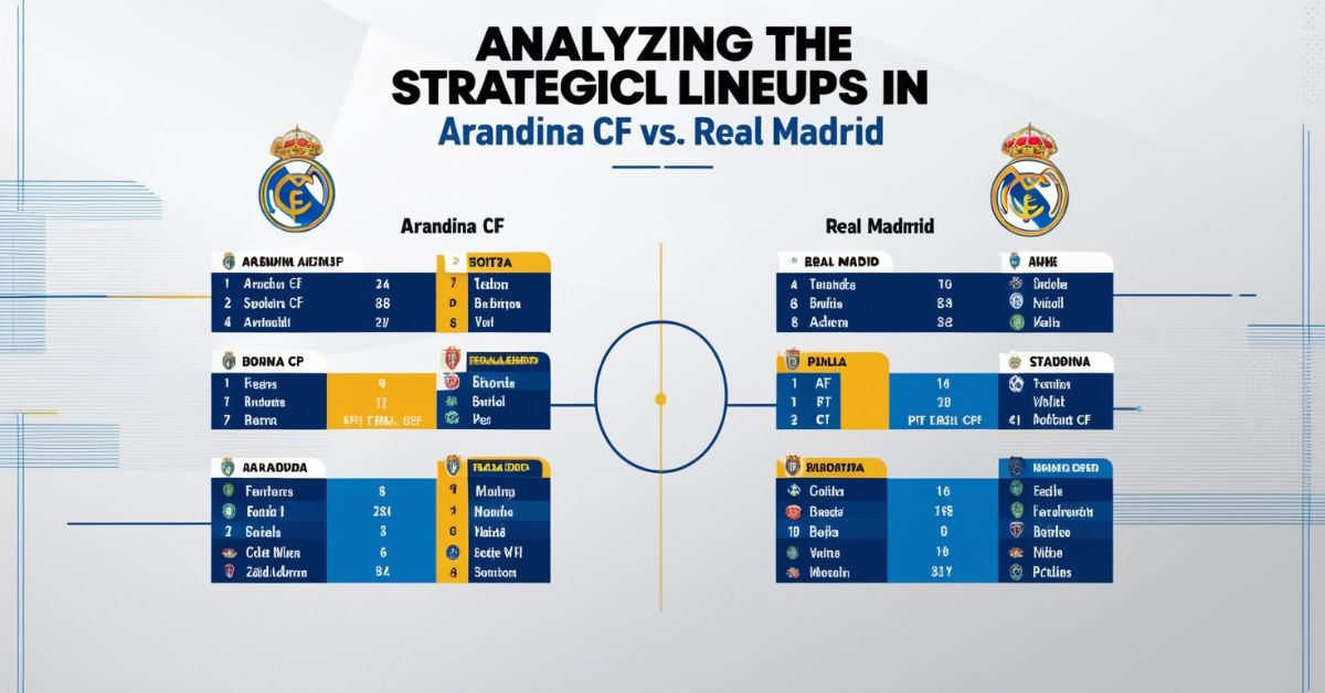 Analyzing the Strategic Lineups in Arandina CF vs. Real Madrid