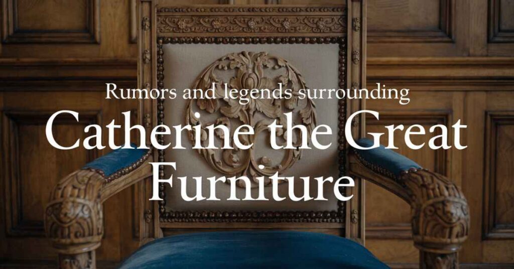 Rumors and Legends Surrounding Catherine the Great Furniture