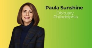 Paula Sunshine Obituary Philadelphia