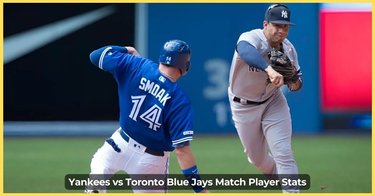 yankees vs toronto blue jays match player stats