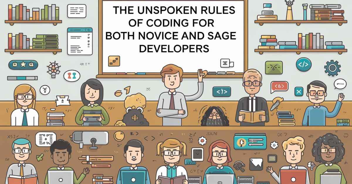 The Unspoken Rules Of Coding For Both Novice And Sage Developers